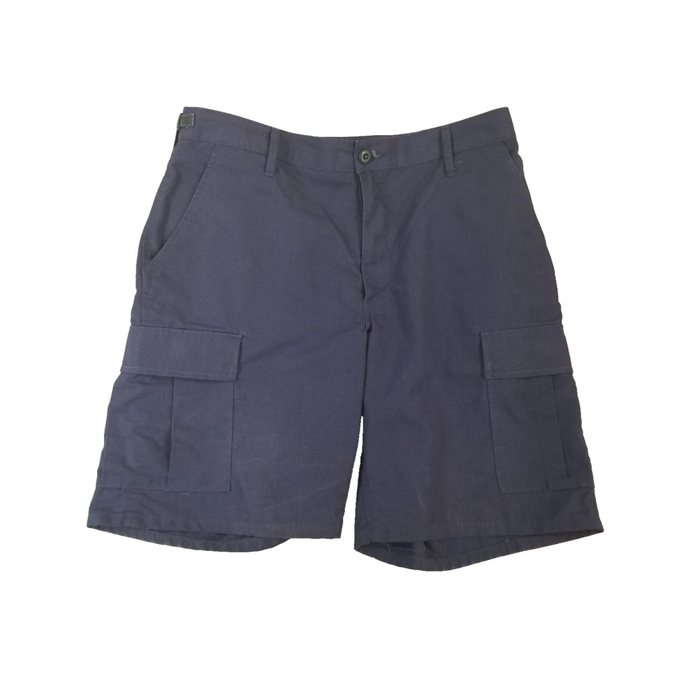 Propper tactical cargo hiking shorts men's medium blue adjustable waist outdoor